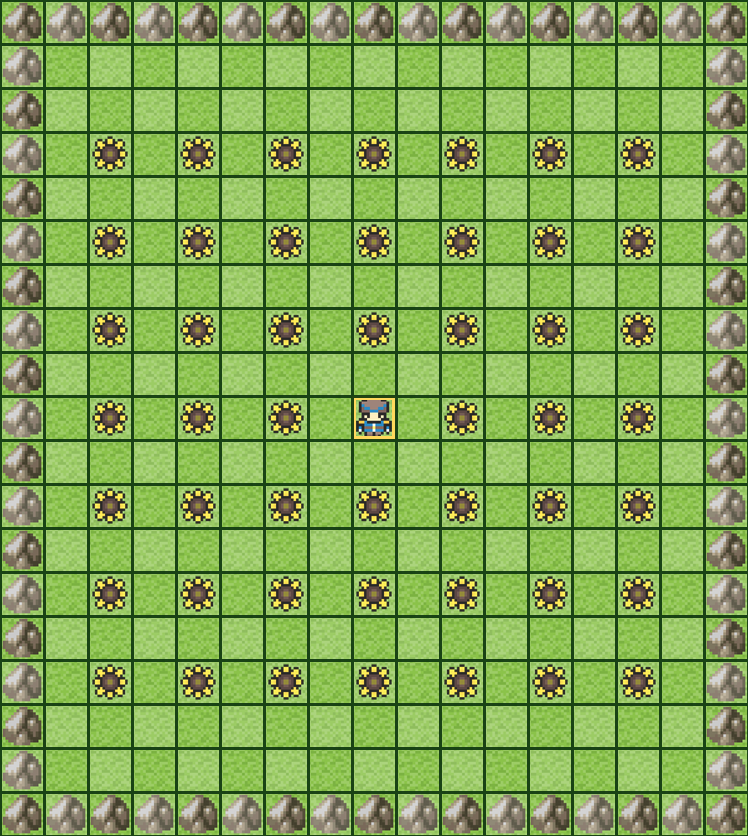ステージ7-2のマップ